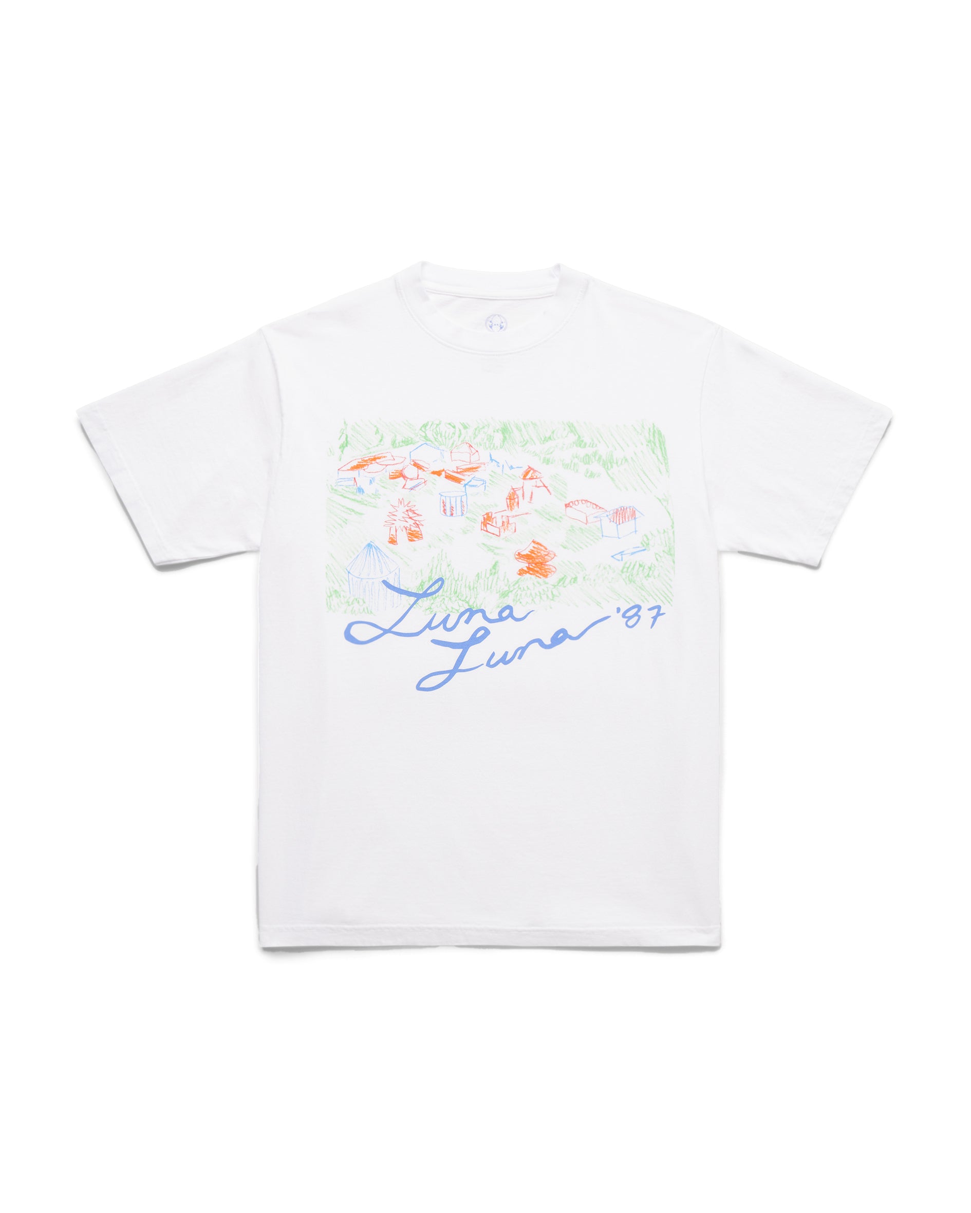 Crayon Map T-Shirt