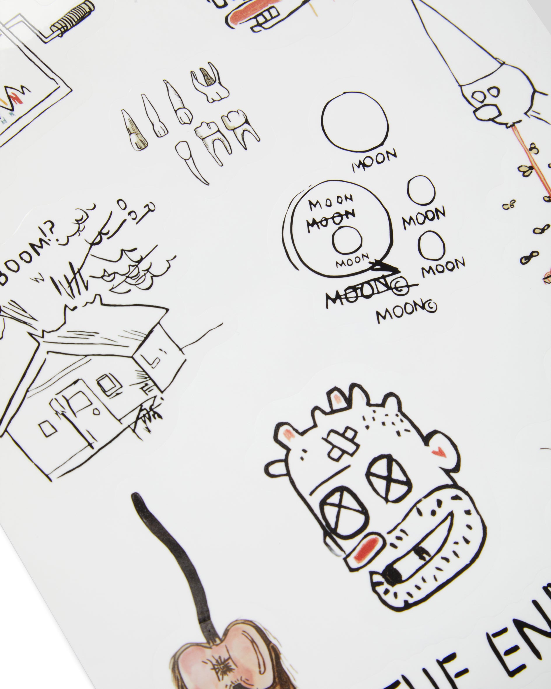 Basquiat Ferris Wheel Sticker Set