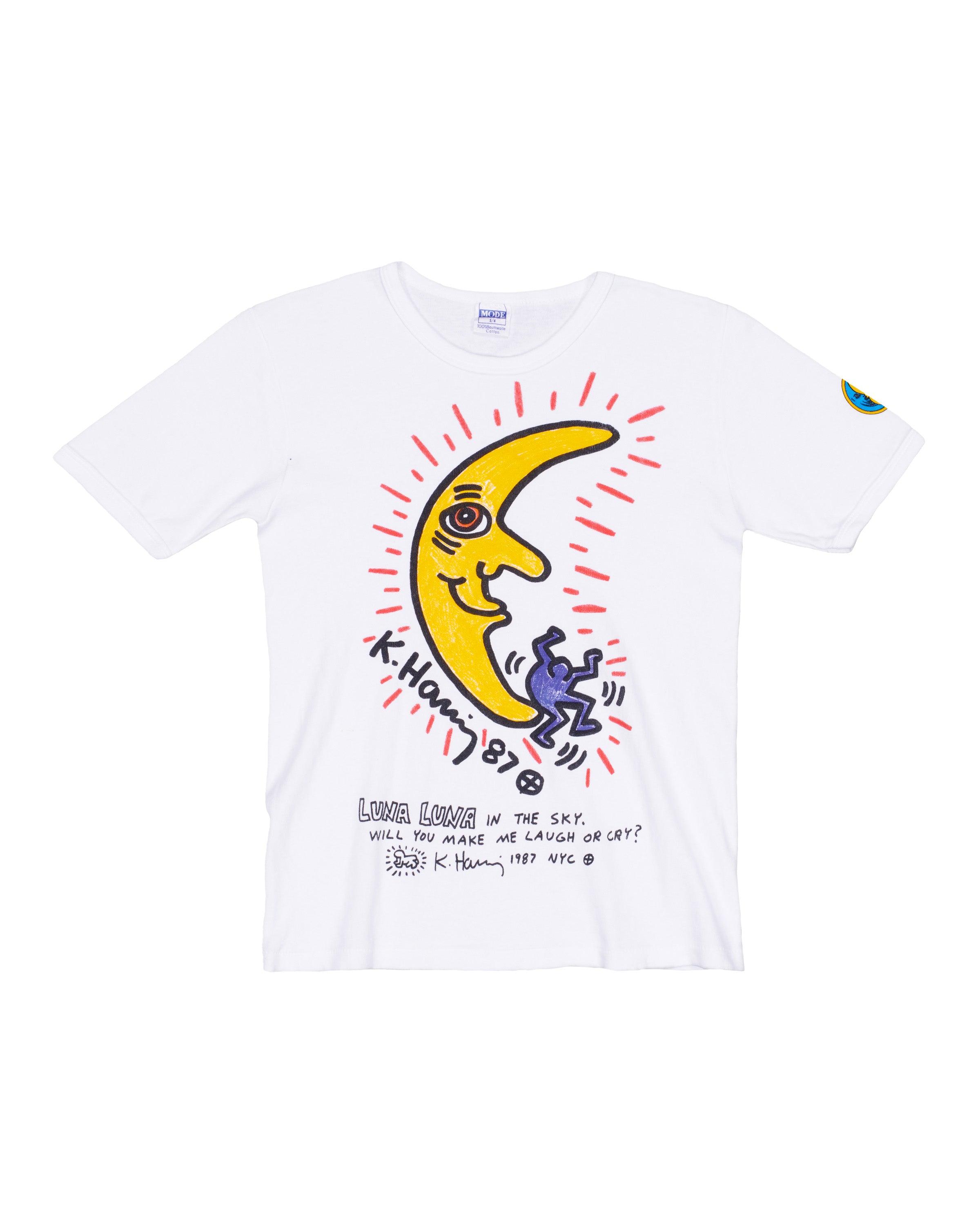 Archival Fitted Keith Haring T-Shirt