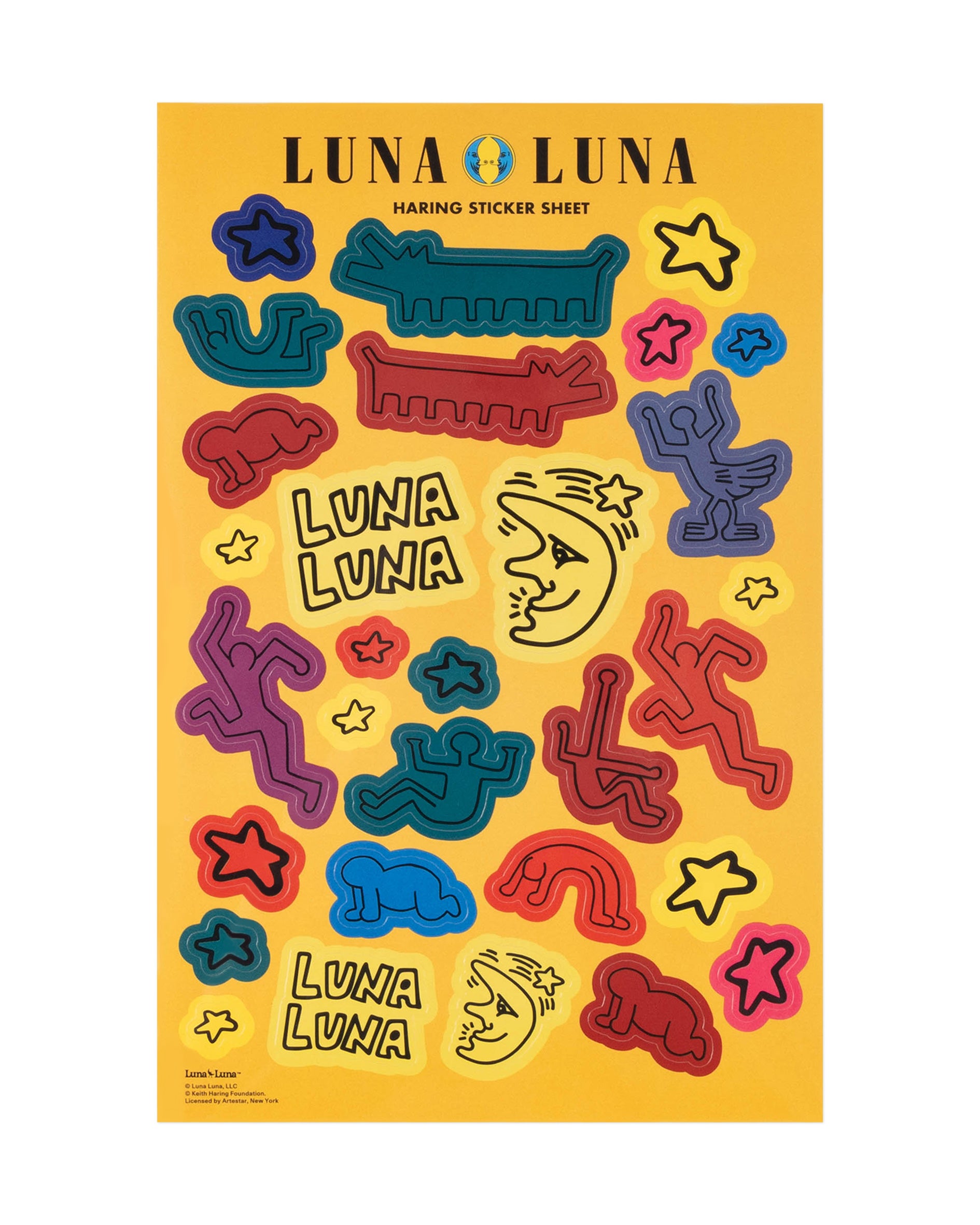 Haring Sticker Sheet
