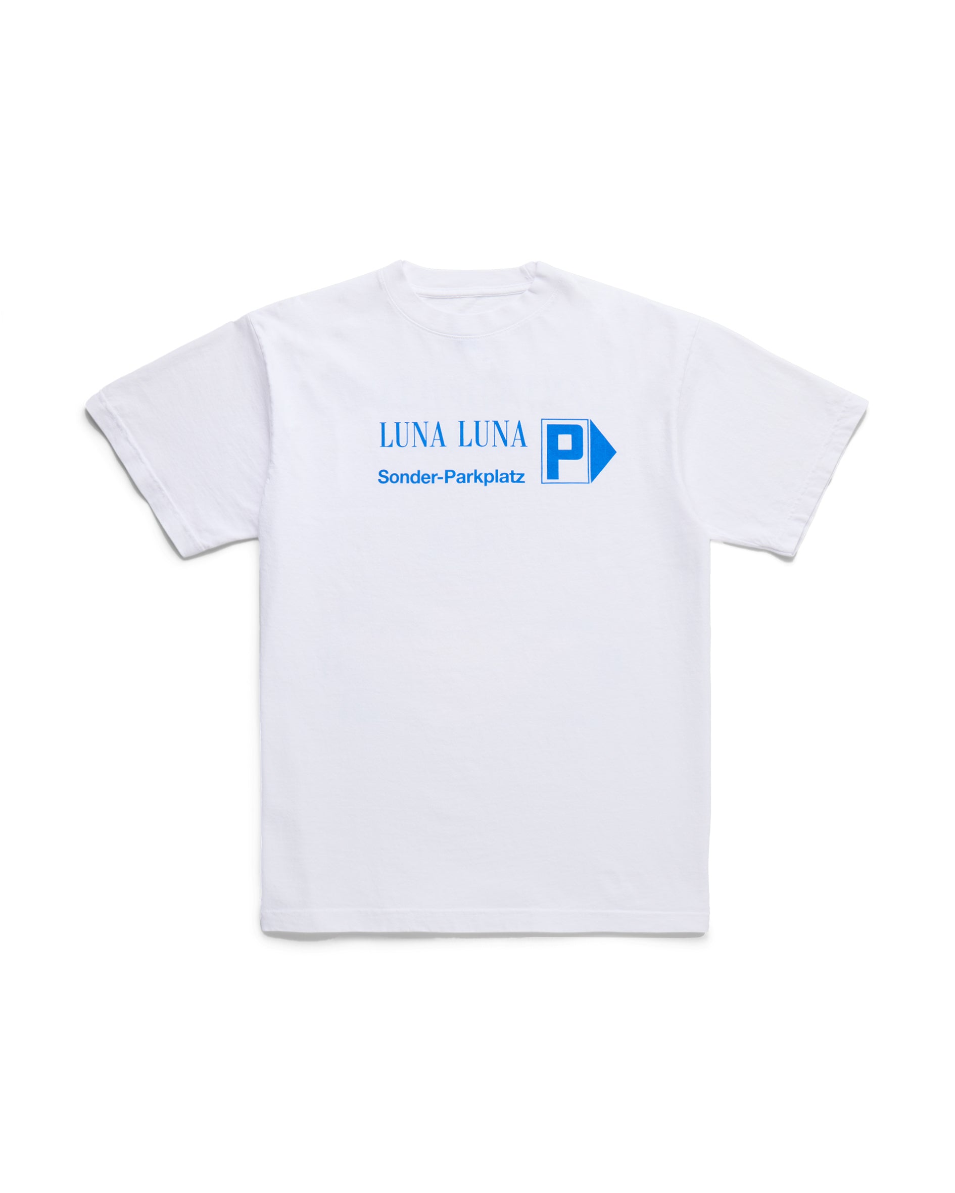 1987 Luna Luna Parking T-Shirt, White