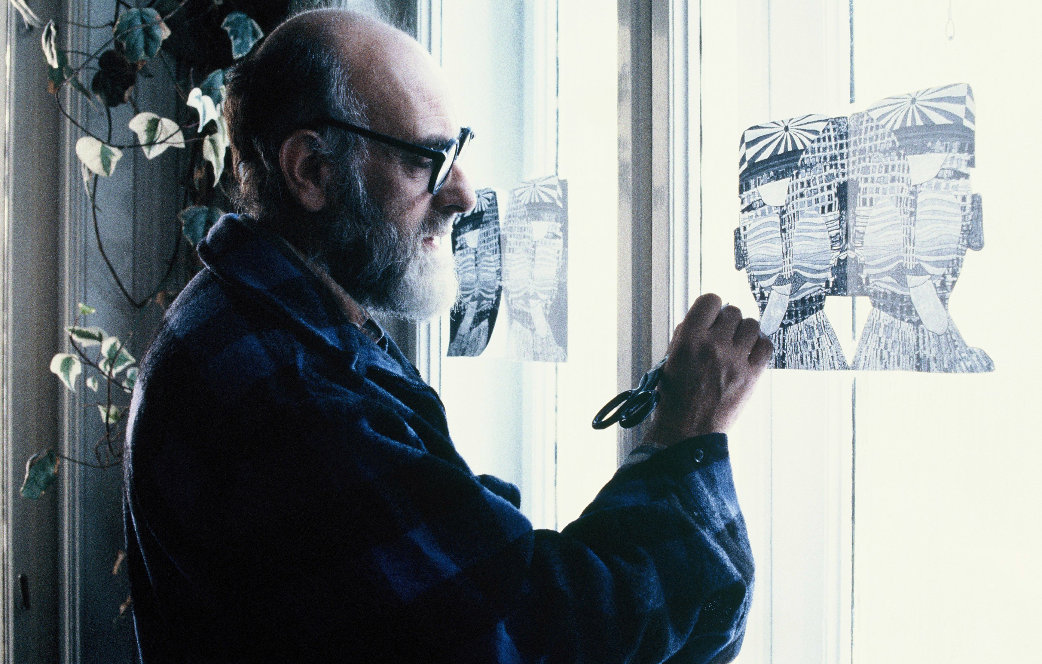 Archival Friedensreich Hundertwasser Poster for Luna Luna
