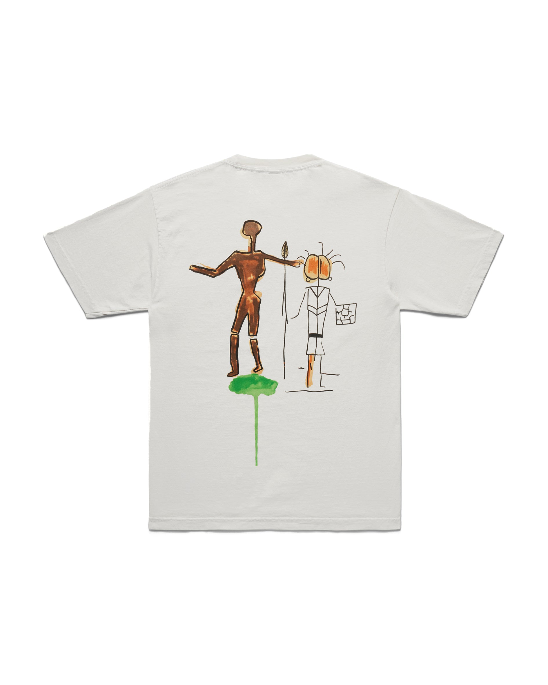 Basquiat Ferris Wheel Panel T-Shirt