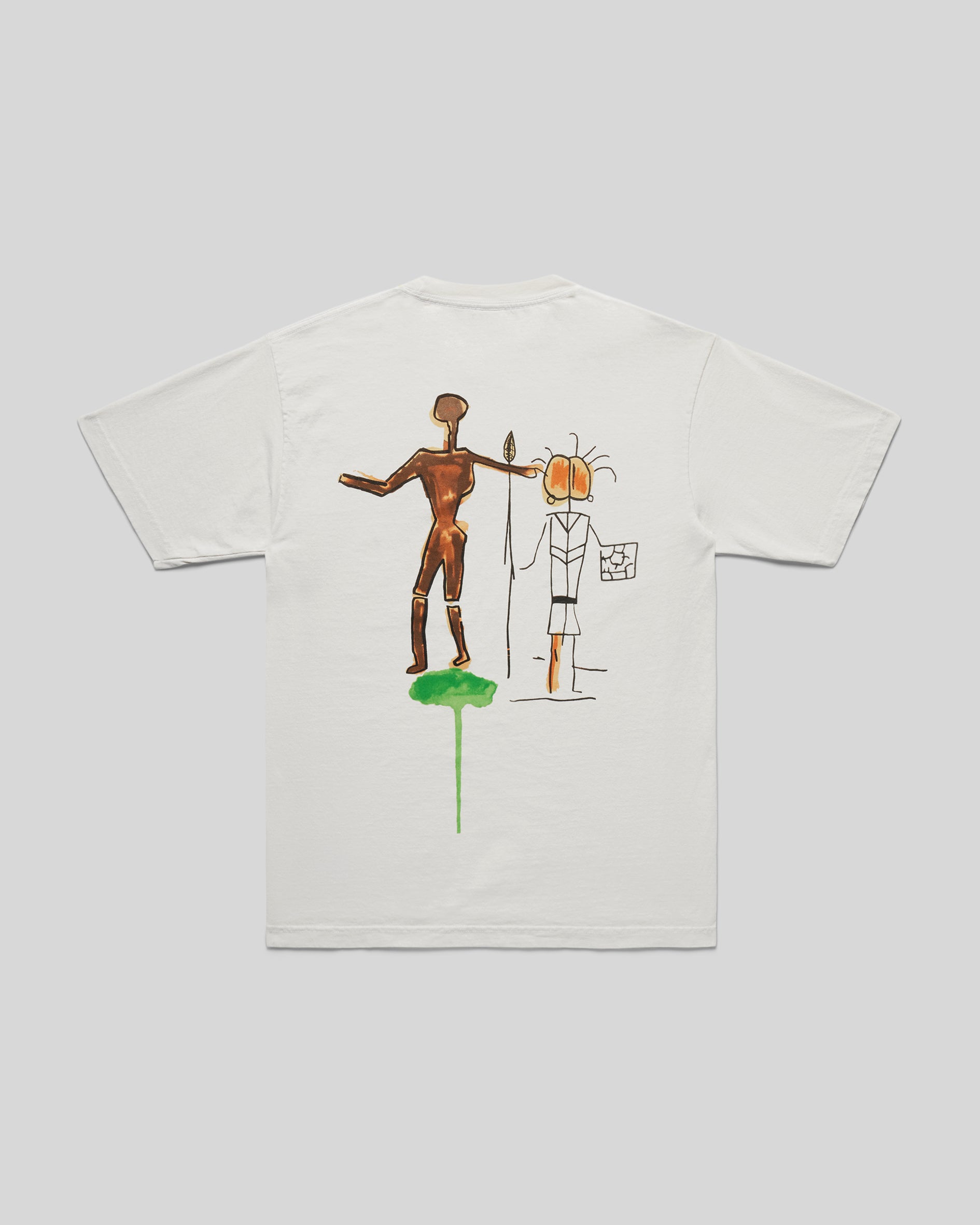 Basquiat Ferris Wheel Panel T-Shirt