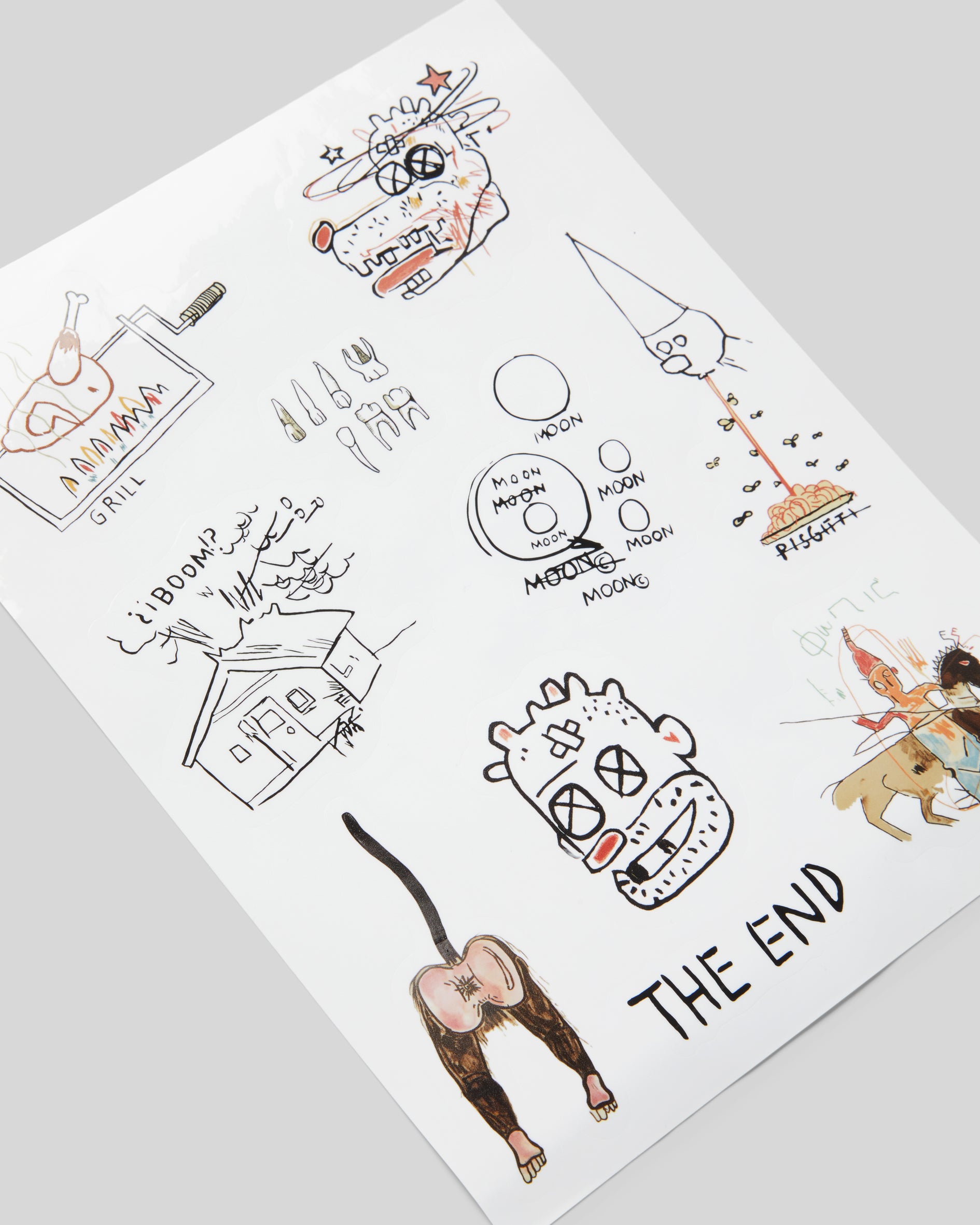 Basquiat Ferris Wheel Sticker Set