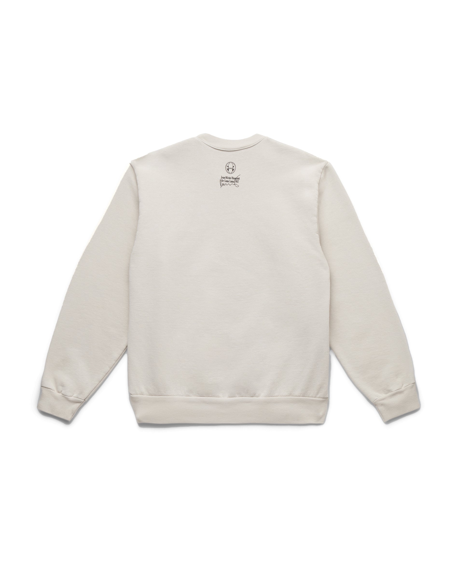 Basquiat Gondola Crewneck, Cement