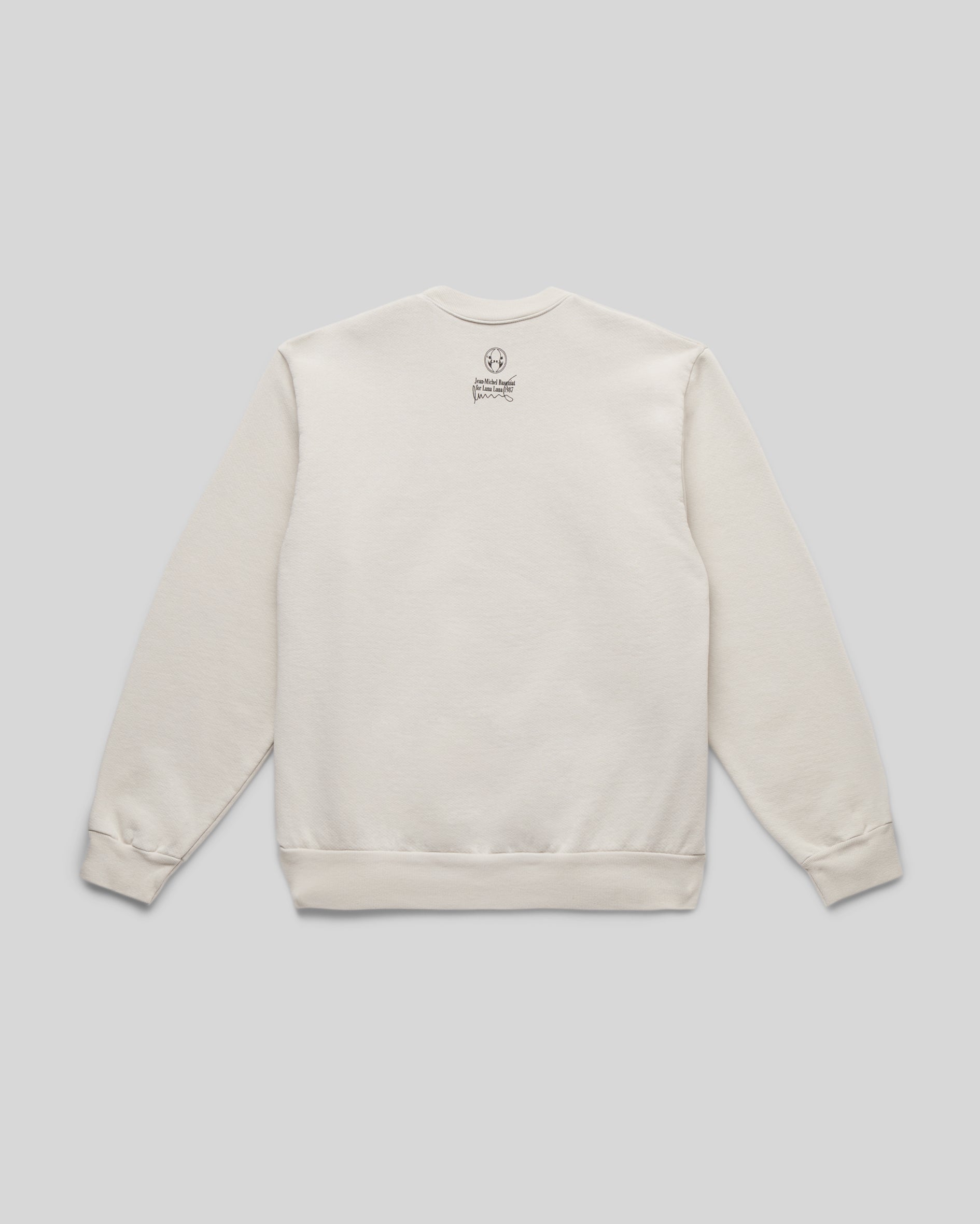 Basquiat Gondola Crewneck, Cement