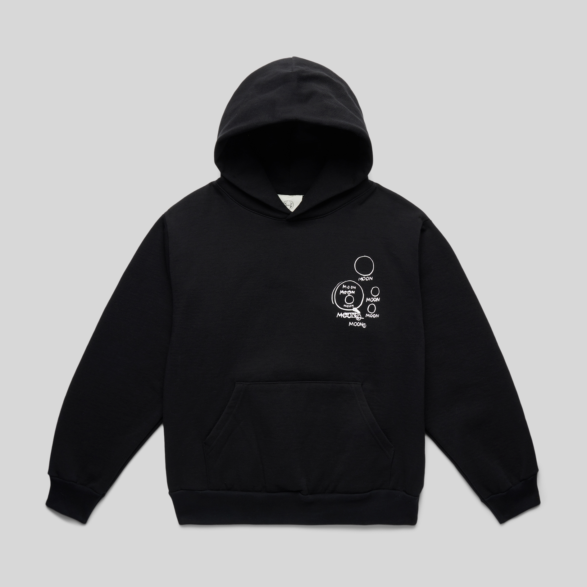 Basquiat Gondola Hoodie, Black