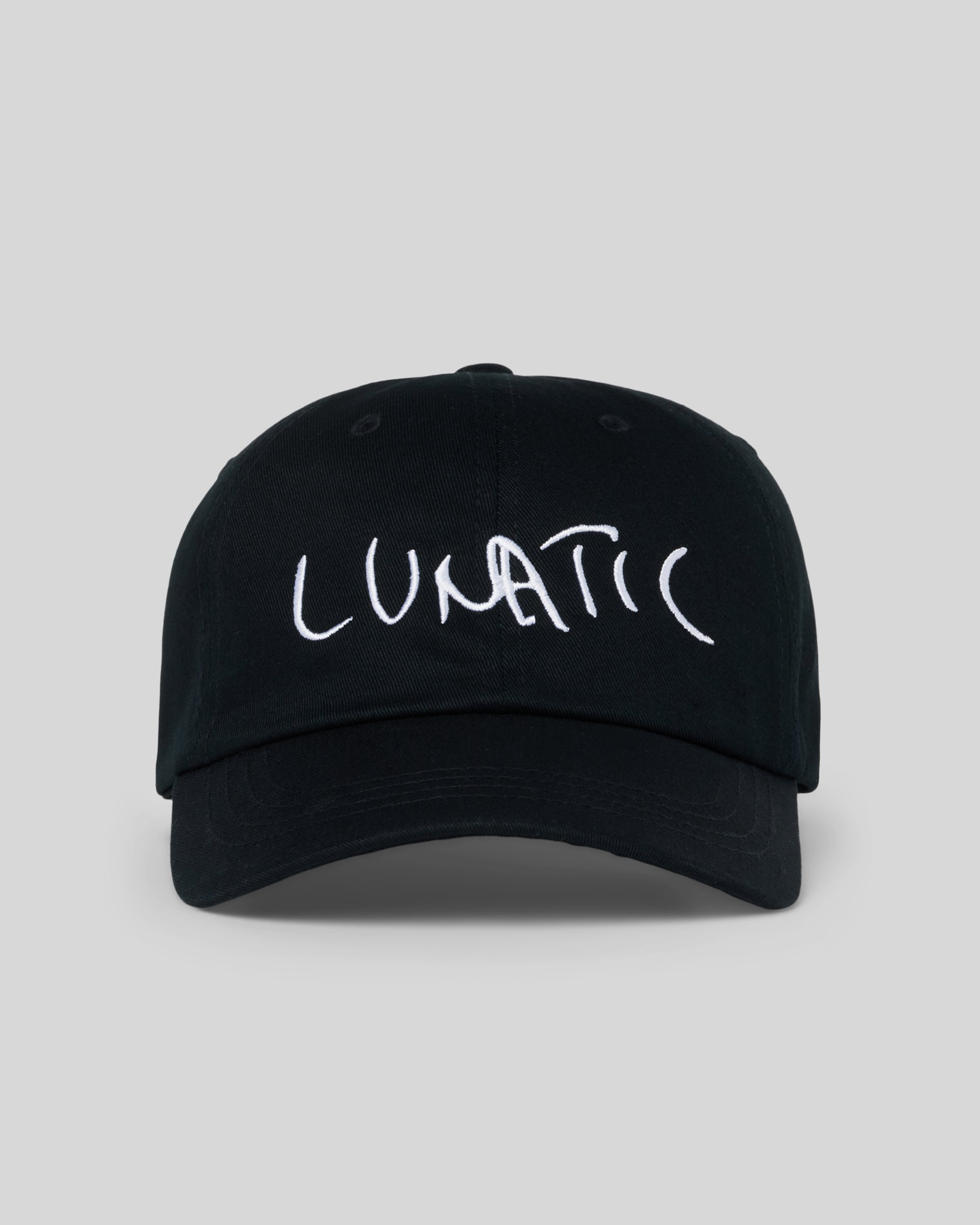 Basquiat Lunatic Hat, Black