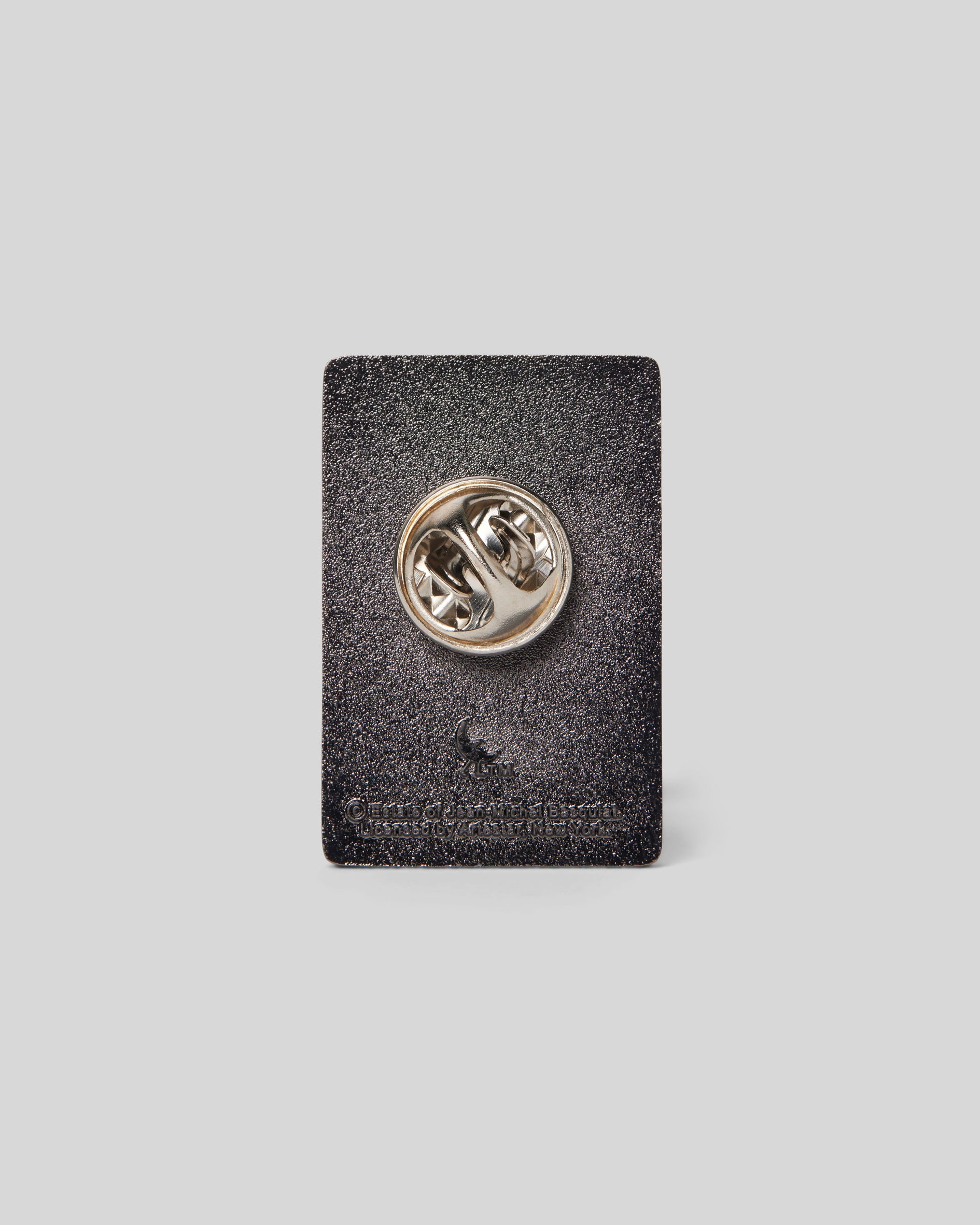 Basquiat Moon Pin rear photo