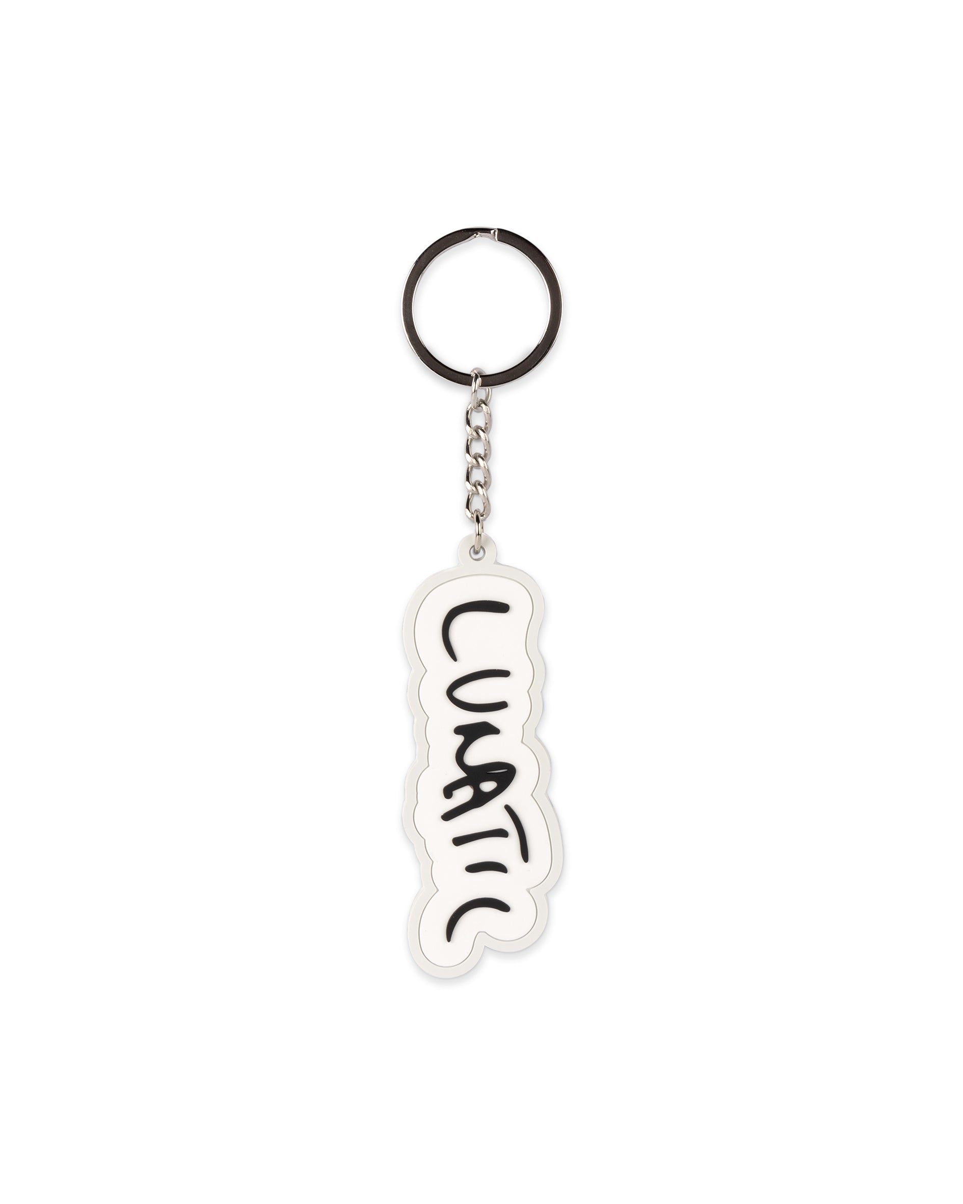 Basquiat Lunatic Silicone Key Ring