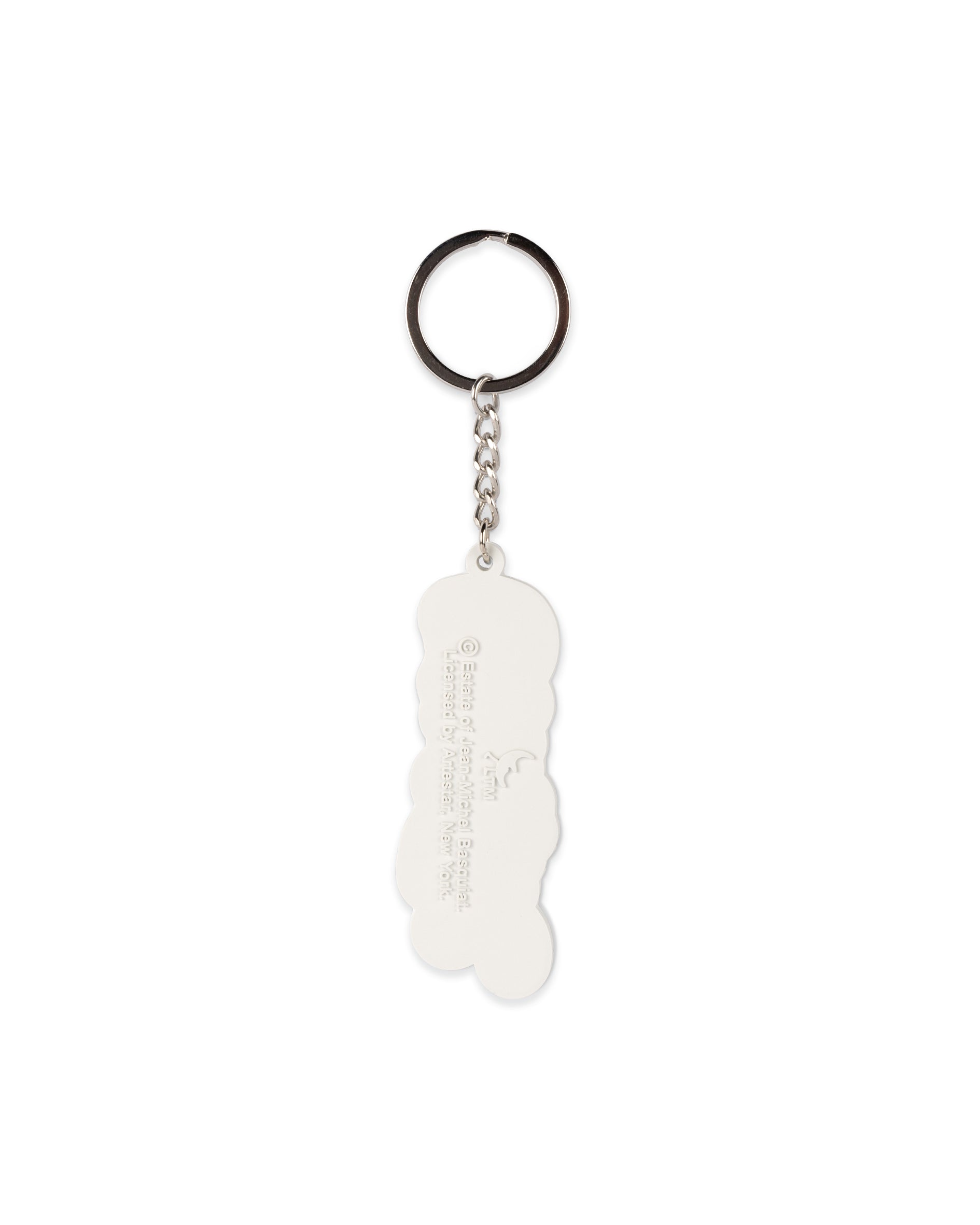 Basquiat Lunatic Silicone Key Ring