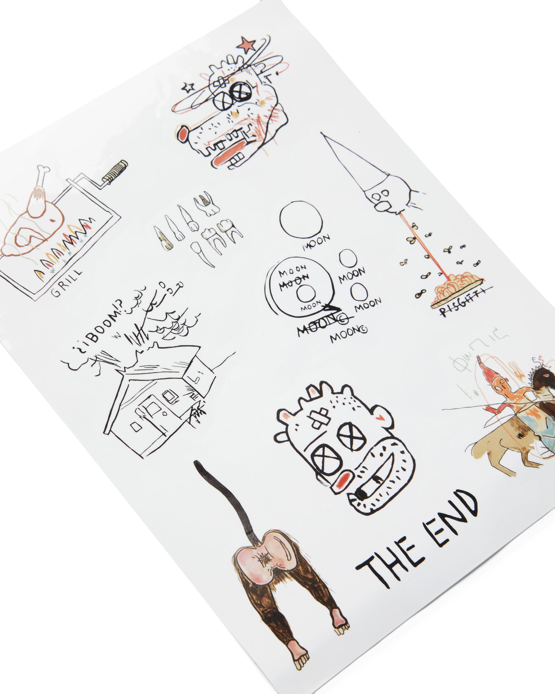 Basquiat Ferris Wheel Sticker Set