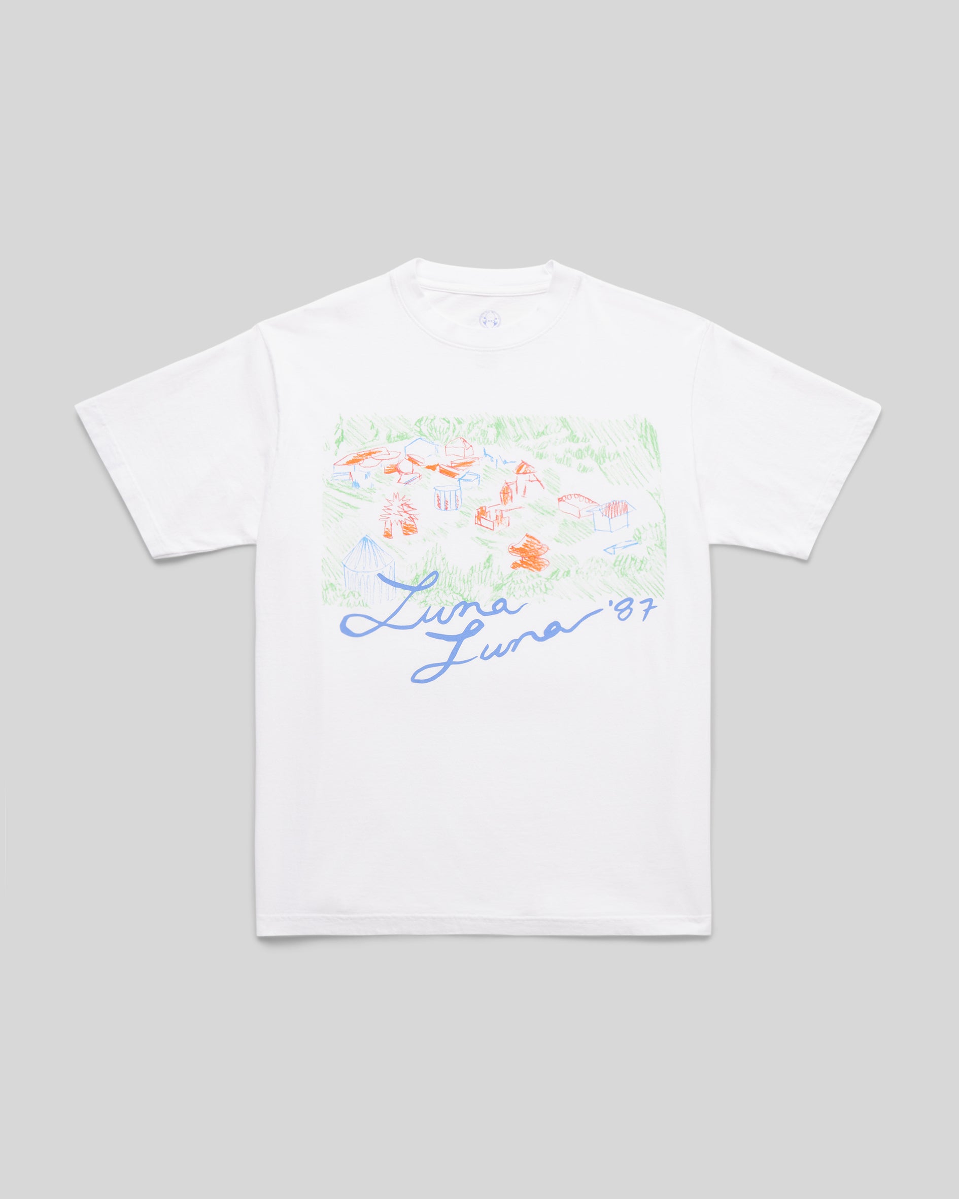 Crayon Map T-Shirt