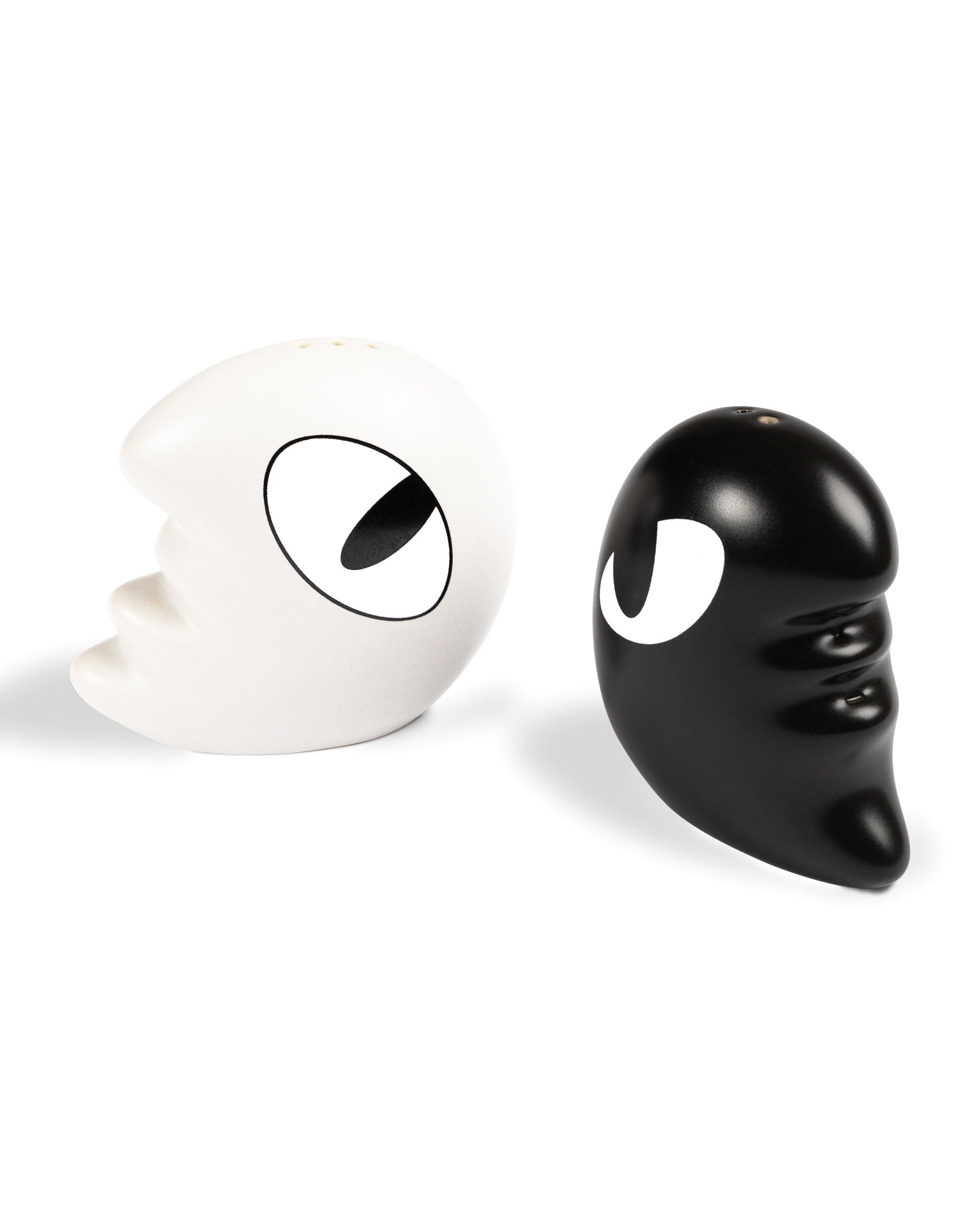 "East-wind-west: whereto?" Salt and Pepper Shakers