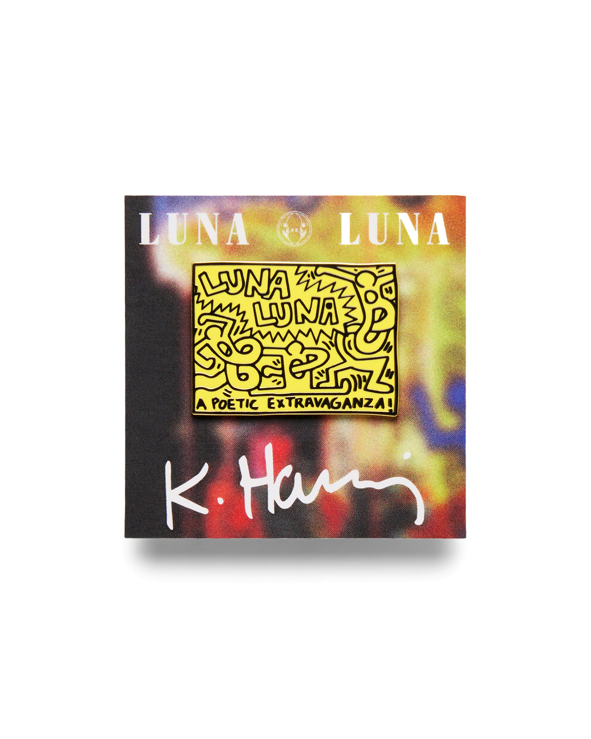 Haring A Poetic Extravaganza Pin