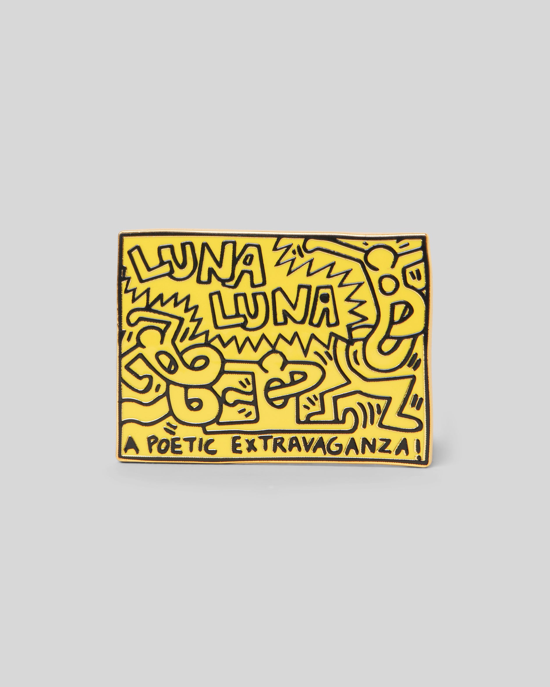 Haring A Poetic Extravaganza Pin