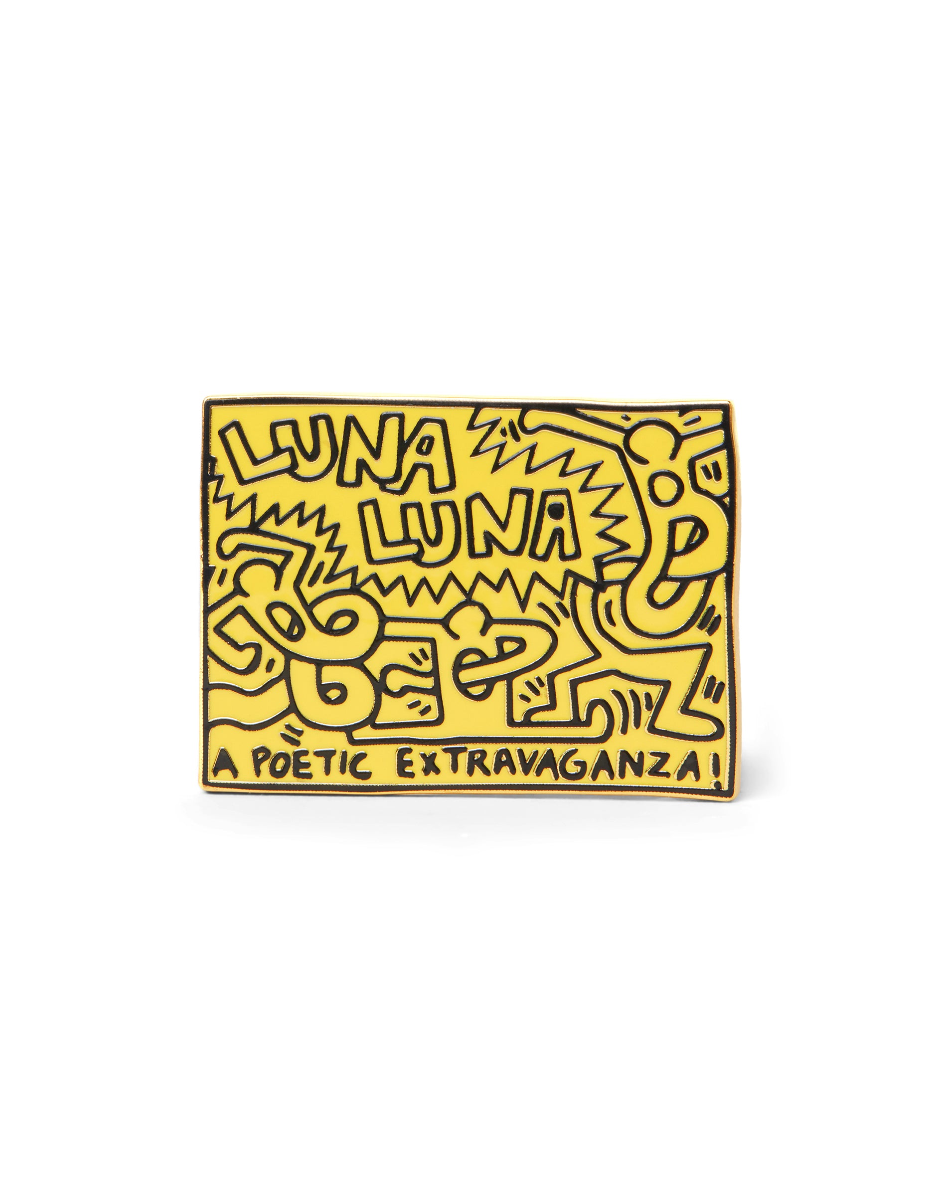 Haring A Poetic Extravaganza Pin