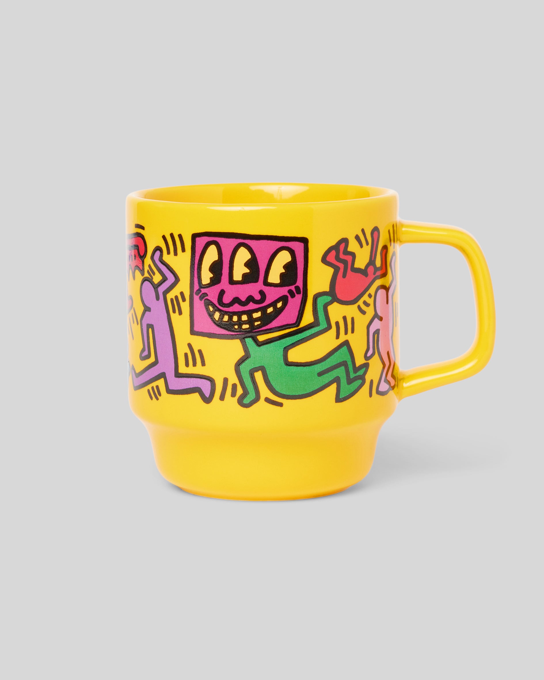 Haring Banner Mug, Yellow