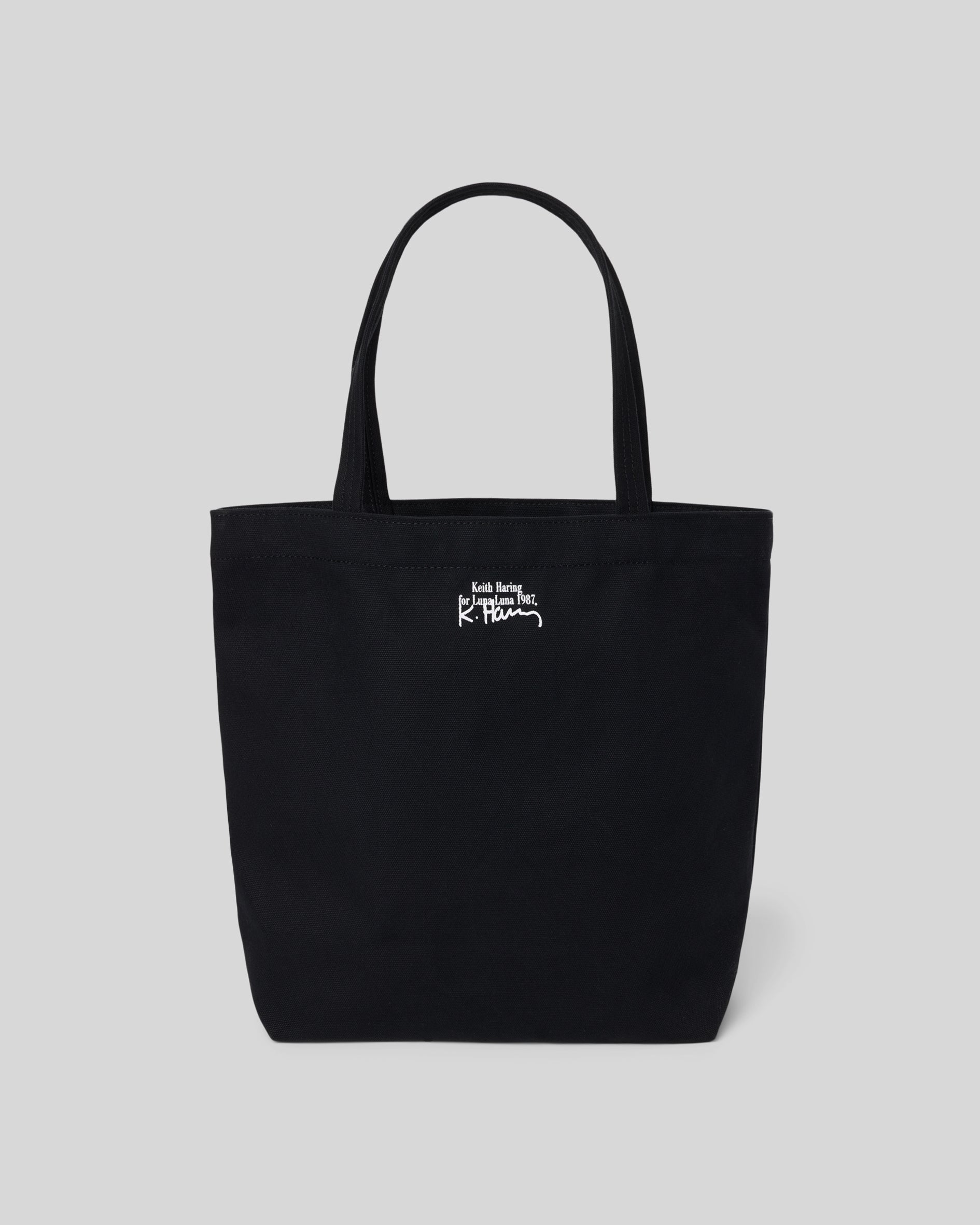 Keith Haring A Poetic Extravaganza Tote Bag Black