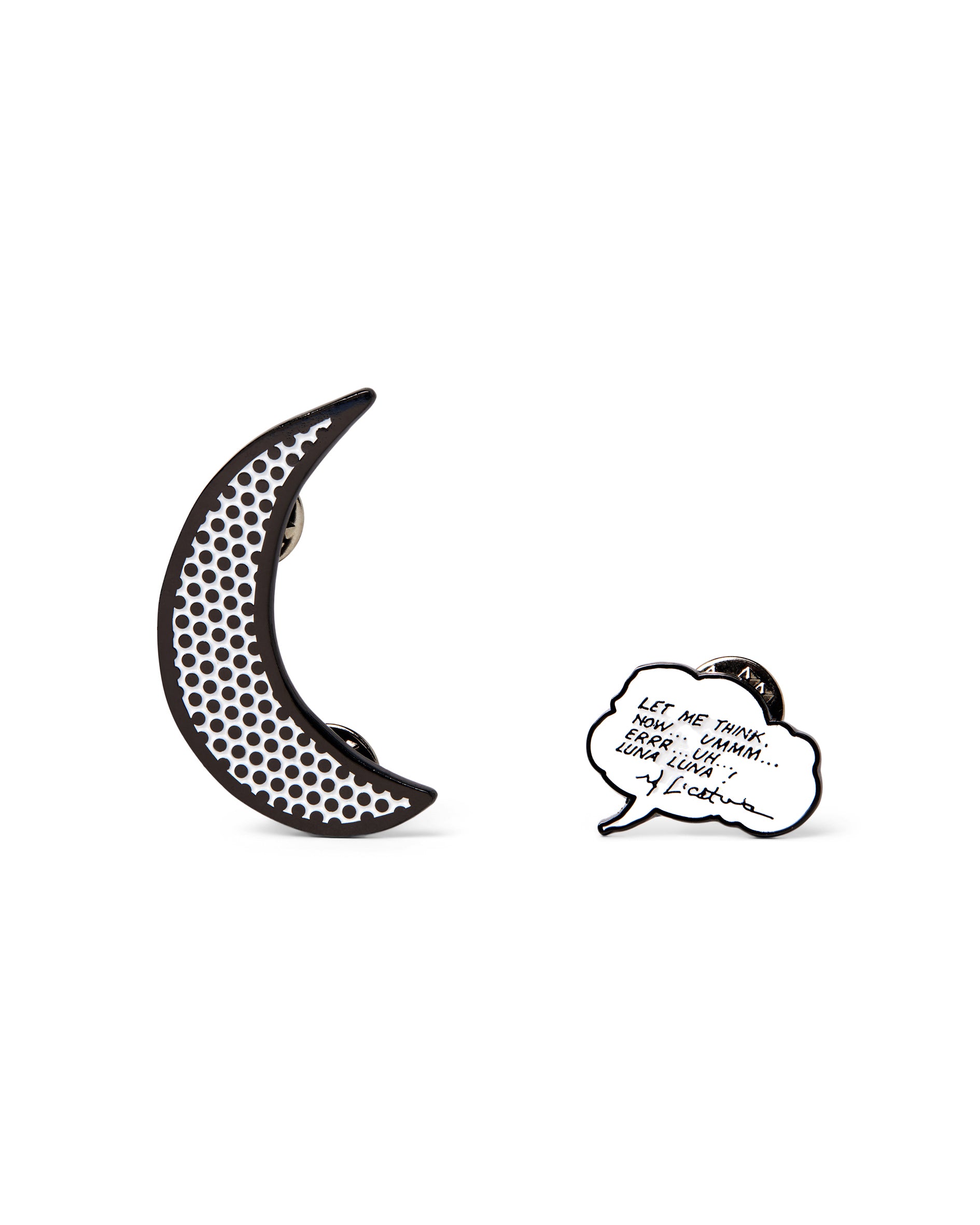 Lichtenstein Moon Pin