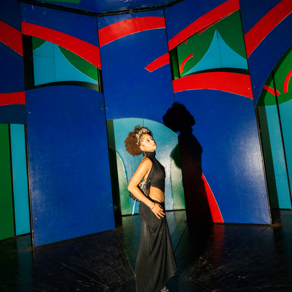 David Hockney, Enchanted Tree. Luna Luna: Forgotten Fantasy, Los Angeles, 2023.