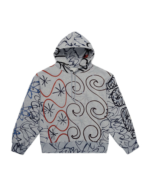 [SAINTPAIN] ★SP L SPRAY PIGMENT HOODIE AW24 PRODUCT SPOTLIGHT - 'POLICE SPRAY PIGMENT HOODIE' Made