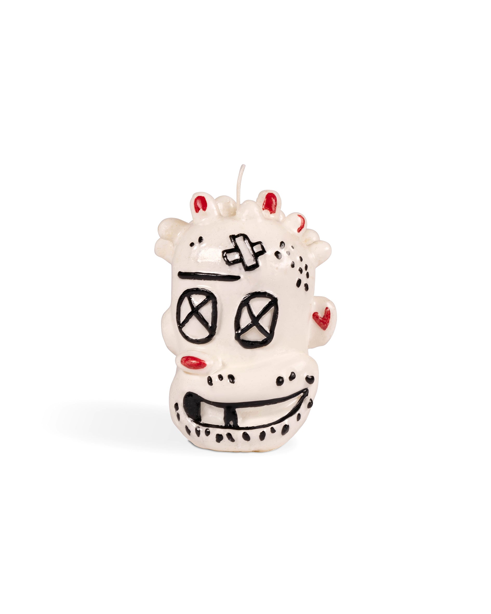 Basquiat Head Candle